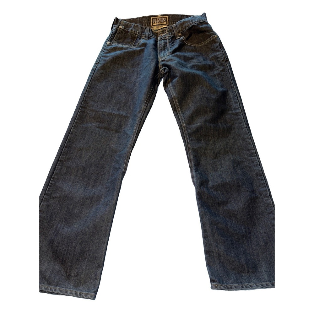Vintage 2009 Levi's 514 Slim Straight 32x30 Dark Jeans